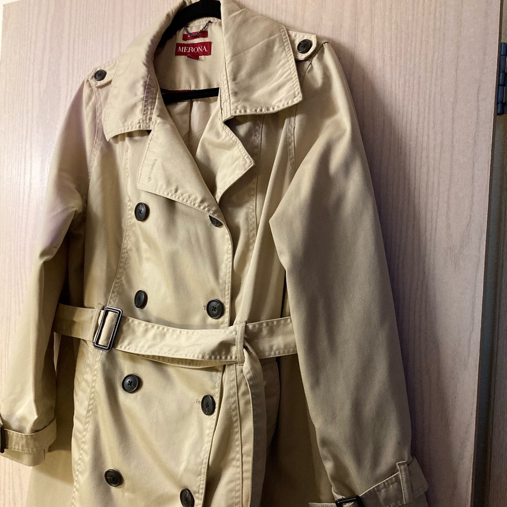 Double Breasted Rain Coat
